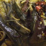 snake skin, chinese food